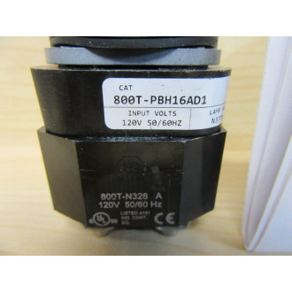 Allen Bradley 800T-PBH16AD1 Push Button Switch - New No Box