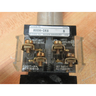 Allen Bradley 800H-DK6A Push Button  800HDK6A 800T-XA - New No Box