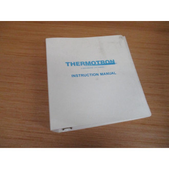 Thermotron SSM-Series Instruction Manual 8200, CM2 - Used