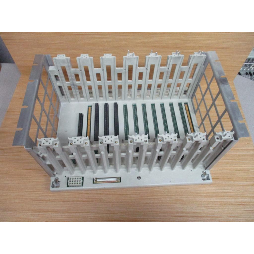 Modicon AS-H819-103 Slot Rack ASH819103 W Mounting Tabs - Used