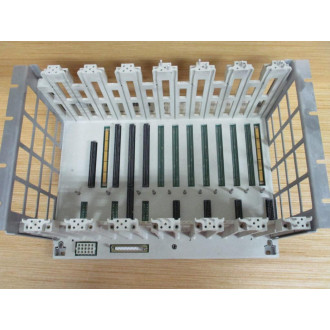 Modicon AS-H819-103 Slot Rack ASH819103 W Mounting Tabs - Used