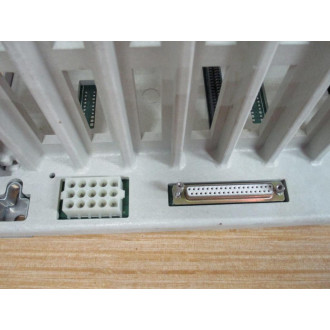 Modicon AS-H819-103 Slot Rack ASH819103 W Mounting Tabs - Used