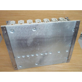 Modicon AS-H819-103 Slot Rack ASH819103 W Mounting Tabs - Used