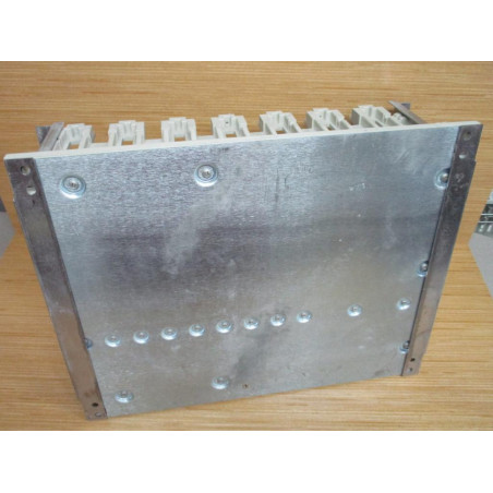 Modicon AS-H819-103 Slot Rack ASH819103 W Mounting Tabs - Used