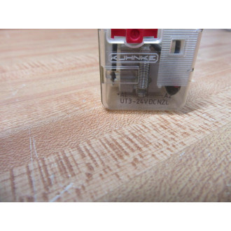 Kuhnke UT3-24VDCNZL Relay UT324VDCNZL - Used
