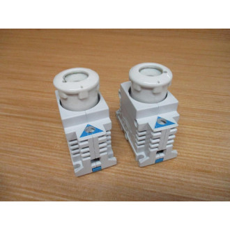 Wohner 25A 500V Fuse Holder Round Cap (Pack of 2) - Used