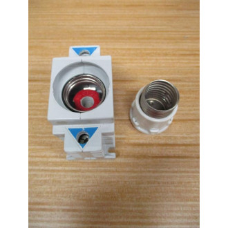 Wohner 25A 500V Fuse Holder Round Cap (Pack of 2) - Used