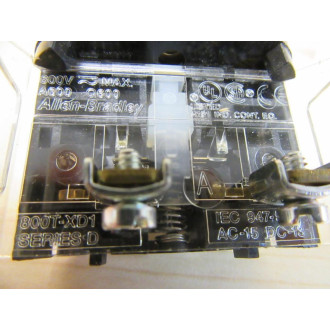 Allen Bradley 800T-B2D1 Pushbutton 800TB2D1 - New No Box