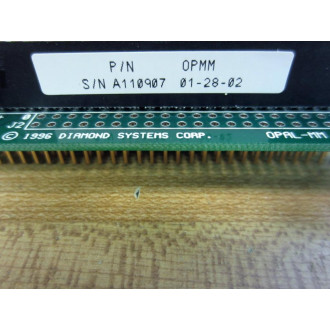 Diamond Systems OPAL-MM Circuit Board OPALMM OPMM - Used