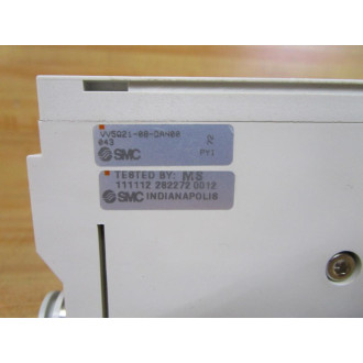 SMC VV5Q21-08-DAN00043 Manifold VV5Q2108DAN00043 - New No Box