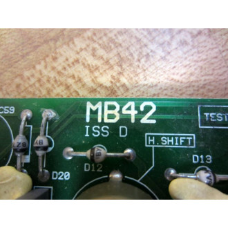 34BC0320 Circuit Board MB42 Non-Refundable - Parts Only
