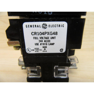 General Electric CR104PBL11R5C8 Push Pull Switch - Used