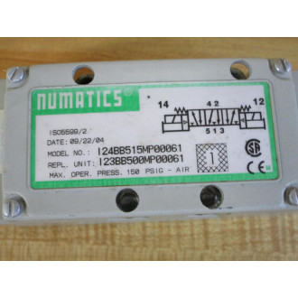 Numatics I24BB515MP00061 Asco Solenoid Valve I23BB500MP00061 - New No Box