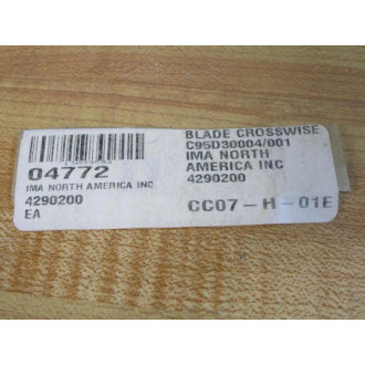 IMA C95D30004001 Blade Crosswise C95D30004001 (Pack of 2) - New No Box