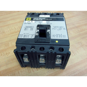 Square D FAL36025 25A Circuit Breaker - Refurbished