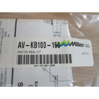 Miller AV-KB100-150 Piston Seal Kit AVKB100150