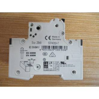 Siemens 5SY4310-7 10A Circuit Breaker 5SY43-MCB-C10 - New No Box