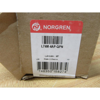 Norgren Excelon L74M-4AP-QPN Lubricator L74M4APQPN