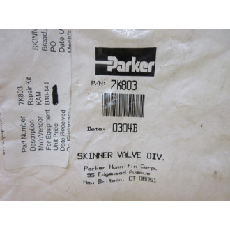 Parker 7K803 Skinner Valve Kit