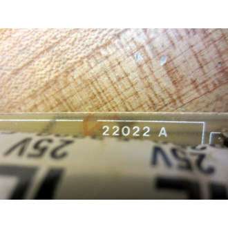 22022 Circuit Board 22022A - Used
