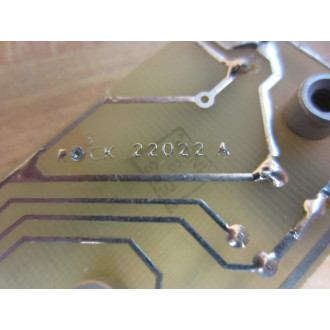 22022 Circuit Board 22022A - Used