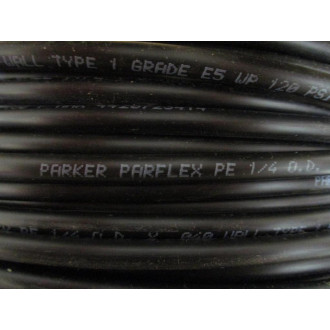 Parker PE 14 O.D. X .040 Paraflex Tubing PE14ODX040 392' Length - New No Box