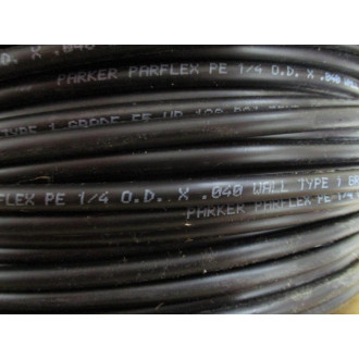 Parker PE 14 O.D. X .040 Paraflex Tubing PE14ODX040 392' Length - New No Box