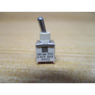 C&K ET01 Toggle Switch - New No Box