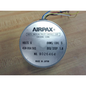 Airpax 4SH-06A56S Stepping Motor 4SH06A56S - Used