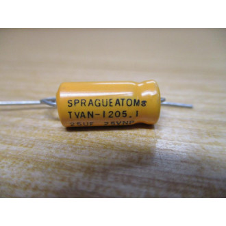 Sprague TVAN-1205.1 Capacitor 25UF 25VNP (Pack of 5) - New No Box Sprague TVAN-1205.1 Capacitor 25UF 25VNP (Pack of 5) - New No Box