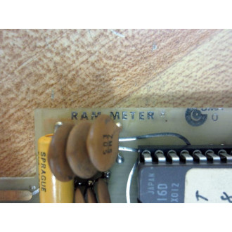 Ram Meter 81L186B1 Circuit Board - Used