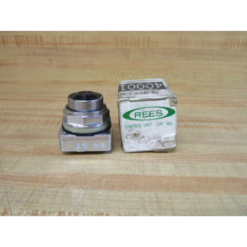 Rees 40001-001 Push Button PLGR-BLCK