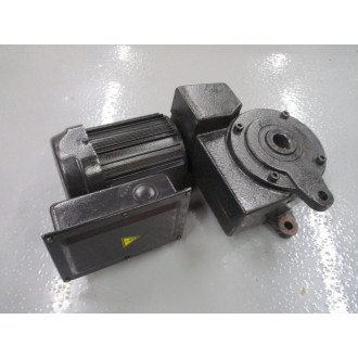 Tsubaki CSM020-252H400SR Emerson Motor TA 020SR CE 0.2kW-4P - Used