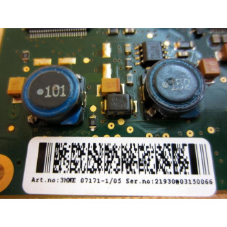 ABB 3HNE02784-1 Robot Control Board 3HNE027841 Rev.05  3HNE07171-105 - Used