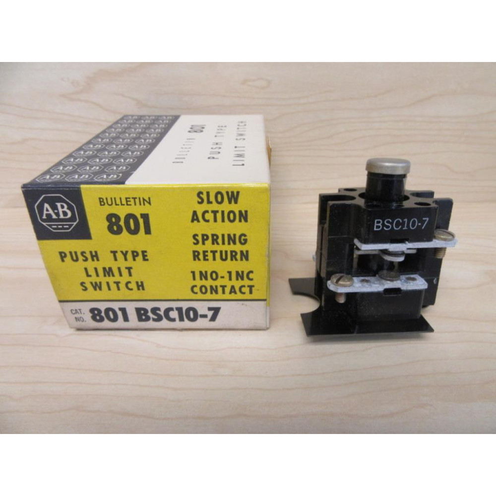 Allen Bradley 801 BSC10-7 Limit Switch