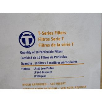 Sperian T108010 Respirator Filter LP100 (Pack of 10)