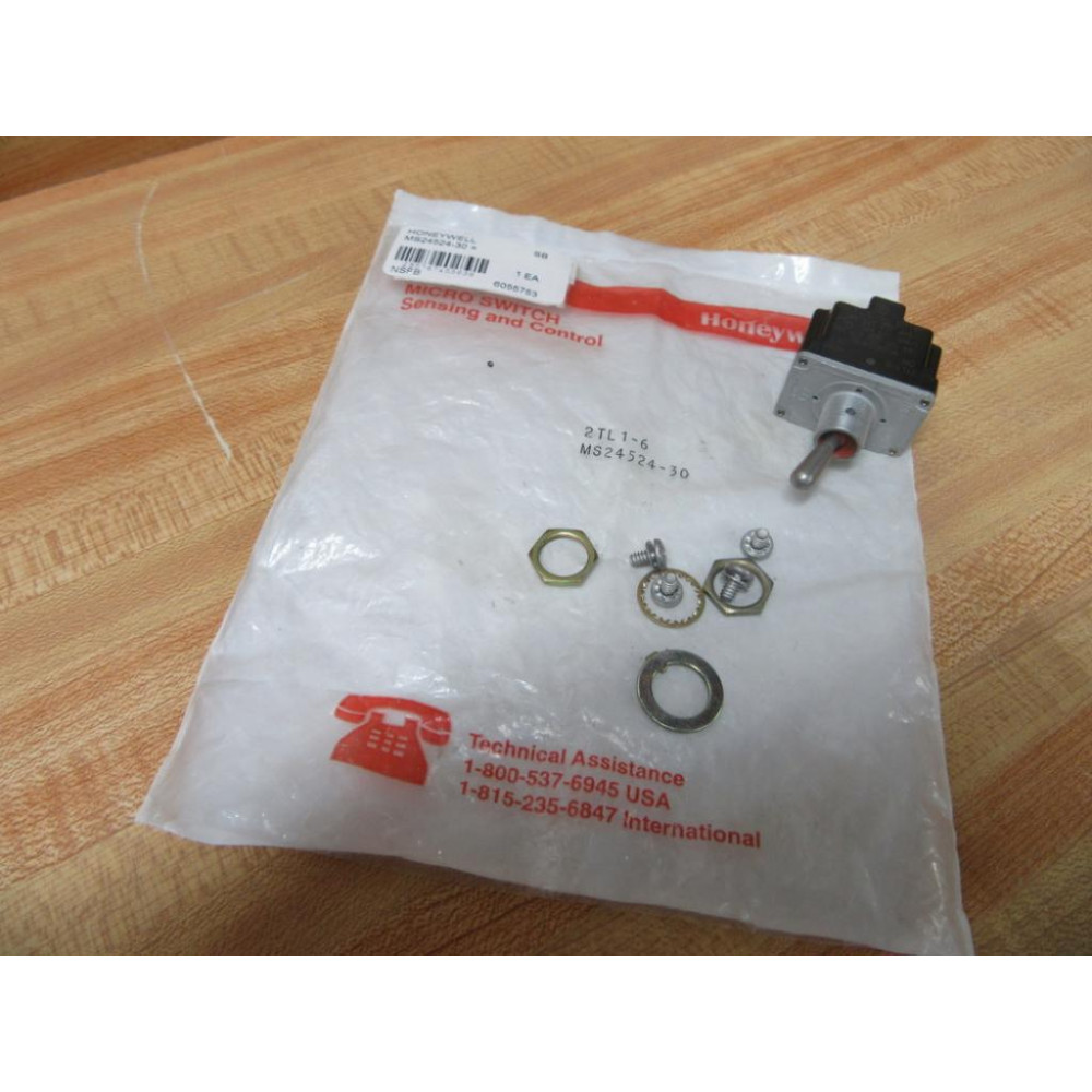 Micro Switch MS24524-30 Honeywell Toggle Switch 2TL1-6