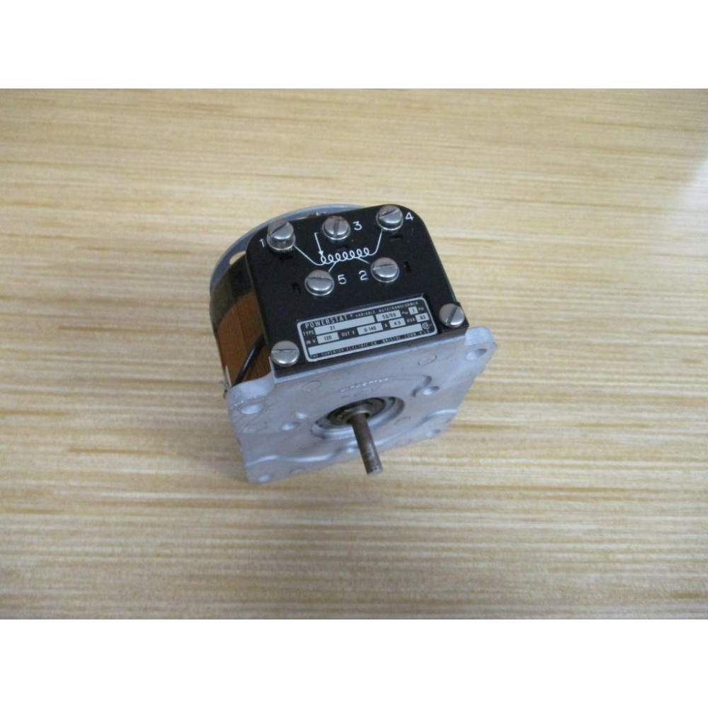 Superior Electric Type 21 Powerstat Variable Autotransformer 21 - Used Superior Electric Type 21 Powerstat Variable Autotransformer 21 - Used