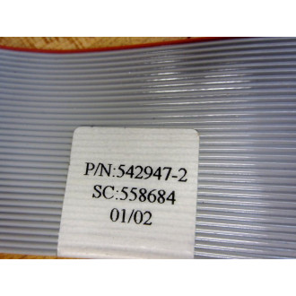 Generic 542947-2 Ribbon Cable 5429472 SC:558684 - Used