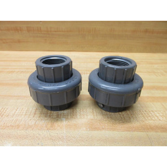 Lasco PVCI 1" SCH80 Union PVCI1SCH80 (Pack of 2) - Used