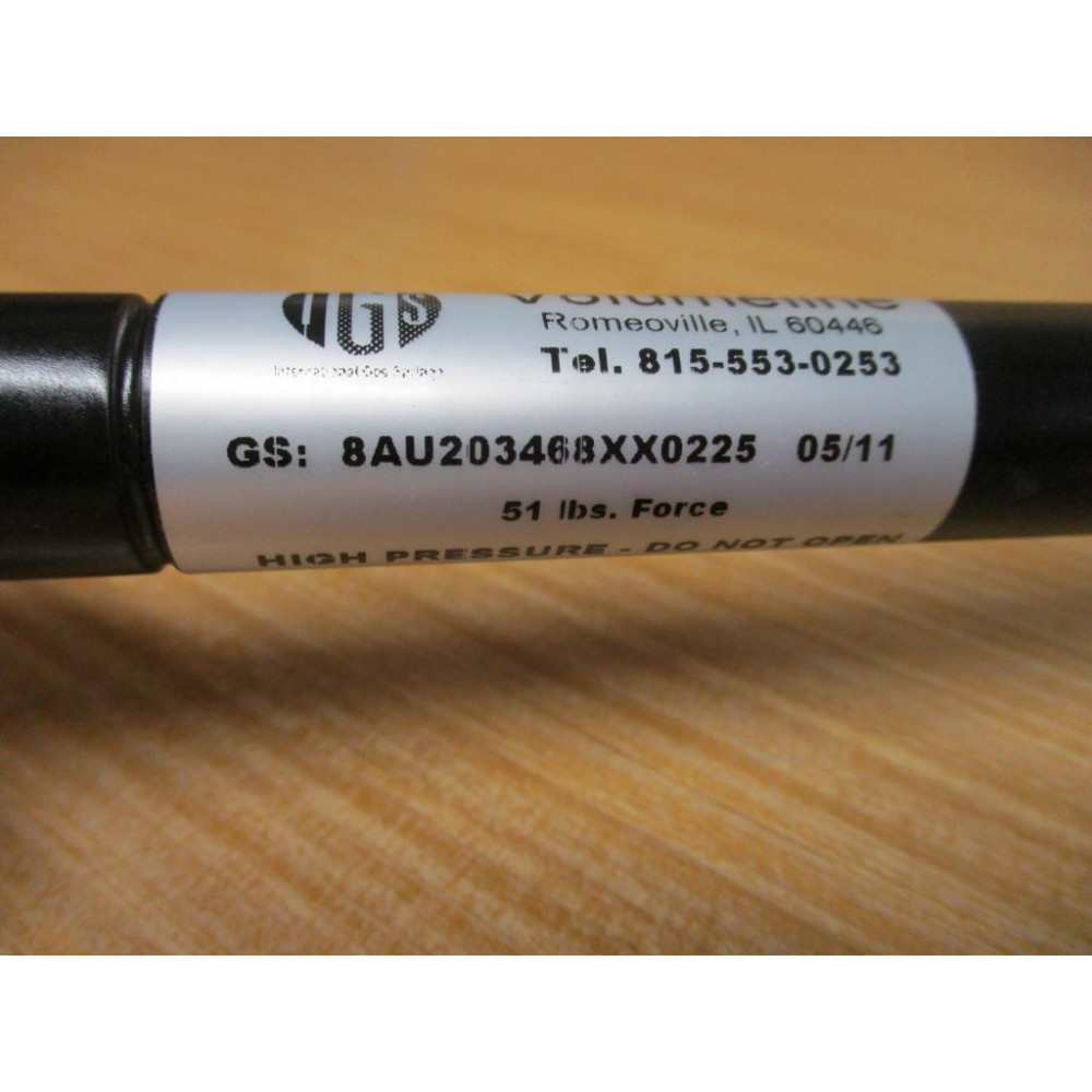 IGS 8AU203468XX0225 Volumeline Gas Spring - New No Box