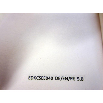 Lenze EDKCSEE040 Mounting Instructions 13494655 - New No Box