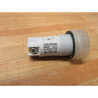 Cutler Hammer E22HV0X8 Eaton Indicator Light E22HV - New No Box