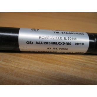 IGS 8AU203468XX0190 Volumeline Gas Spring - New No Box