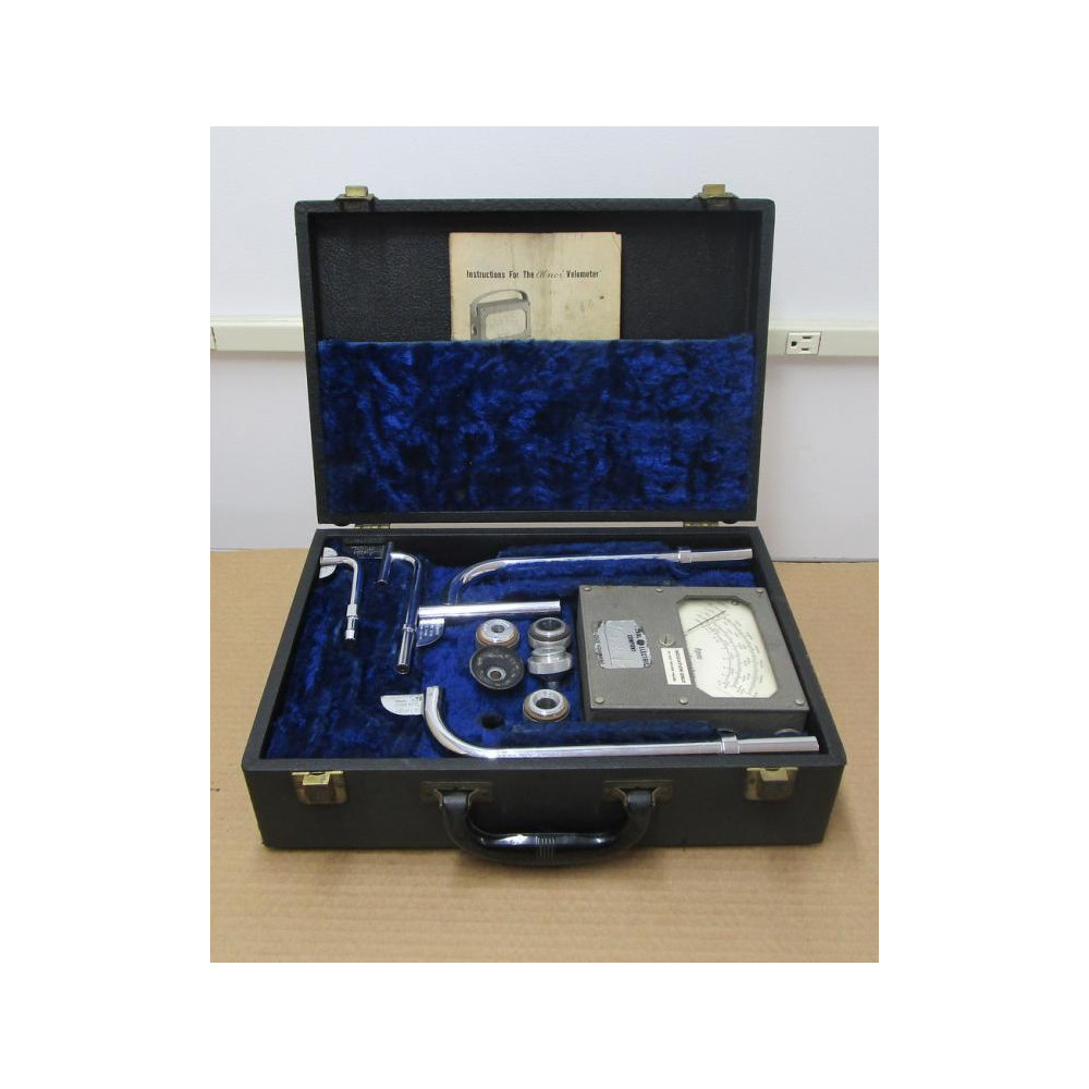 Alnor Instrument Company 3002-FPM Vintage Antique GE 3002 Velometer - Used