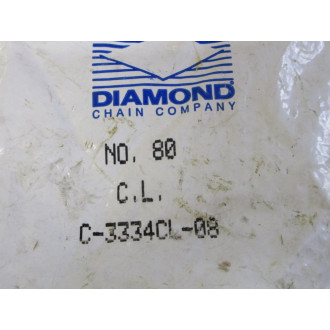 Diamond Chain Company C-3334CL-08 Connecting Link 80 (Pack of 4)