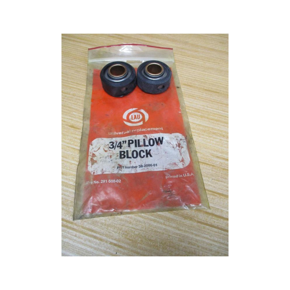 Lau 38208601 Pillow Block Bearing 34" Bearing Only (Pack of 2)