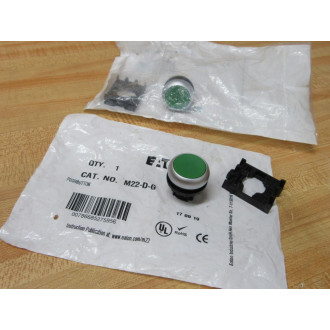 Eaton M22-D-G Cutler Hammer Push Button M22DG