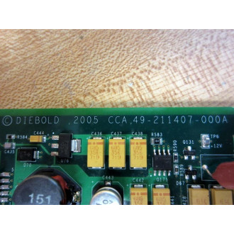 Diebold 49-211407-000A Circuit Board 49-211408-000A 118980MM - Used