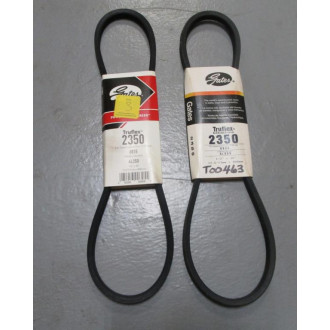 Gates 2350 Truflex V-Belt 4L350 (Pack of 2)
